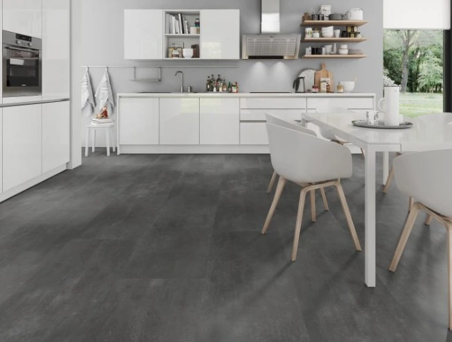 Vinil plošče Flooreurope cement dark gray - slika 2