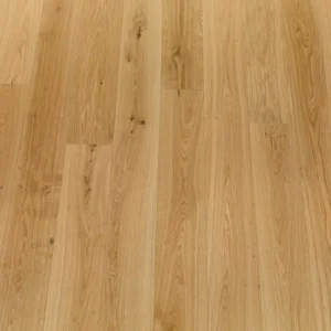 Parket kmečki pod Hrast z manj grčami, naraven izgled, krtačen, 4V-pobrani robovi, oljen, 100% FSC